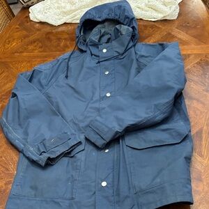 Blauer Navy Raincoat with Hood